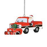 Cleveland Browns NFL Snow Plow Truck Christmas Ornament - Taass near me