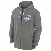 Dallas Cowboys Historic Nike NFL Full-Zip Fleece Hoodie Gray - Taass online