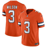 Russell Wilson #3 Denver Broncos Alternate Nike Vapor F.U.S.E. Limited NFL Jersey Orange - Taass near me
