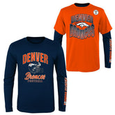 Denver Broncos Game Day 3-in-1 Combo NFL Shirt (YOUTH) - Taass discount