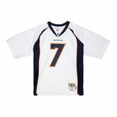 John Elway #7 Denver Broncos 1998 Mitchell & Ness Legacy NFL Jersey White - Taass US