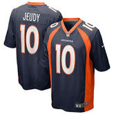 Jerry Jeudy #10 Denver Broncos Nike Game NFL Football Jersey Navy - Taass online