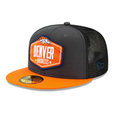 Denver Broncos Official 2021 NFL Draft New Era 59FIFTY Fitted Cap - Taass discount