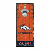Denver Broncos NFL Bottle Opener Sign - Taass near me