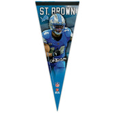 Amon-Ra St. Brown Detroit Lions Player Premium WinCraft NFL Pennant - Taass US