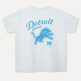 Detroit Lions L&L '89 Classics NFL T-Shirt Light Gray - Taass online