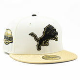 Detroit Lions 2004 Pro Bowl 59FIFTY Fitted NFL Cap Chrome Gold - Taass US