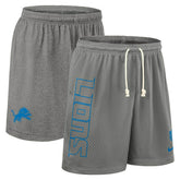 Detroit Lions 2025 NFL Sideline Reversible Mesh Nike Dri-FIT Shorts Gray - Taass discount