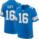 Jared Goff #16 Detroit Lions Nike Game NFL Jersey Blue - Taass sale