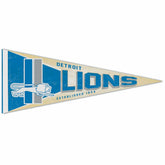 Detroit Lions Premium Throwback NFL Pennant - Taass near me