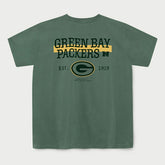Green Bay Packers L&L '89 Classics NFL T-Shirt Green - Taass discount