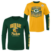 Green Bay Packers Game Day 3-in-1 Combo NFL Shirt (YOUTH) - Taass near me