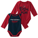 Houston Texans Born to Play NFL Baby Bodysuit Set (2-Piece) - Taass discount
