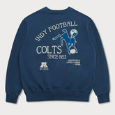 Indianapolis Colts L&L '96 Classics NFL Crew Sweater Blue - Taass US