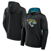Jacksonville Jaguars Defender Dot Faded NFL Hoodie Black - Taass US
