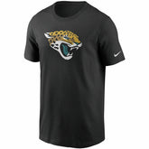 Jacksonville Jaguars Nike Essential Logo NFL T-Shirt Black - Taass sale