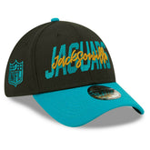 Jacksonville Jaguars Official 2022 NFL Draft New Era 39THIRTY Flex Cap - Taass US
