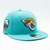 Jacksonville Jaguars 25th Anniversary New Era 59FIFTY Fitted NFL Cap - Taass near me