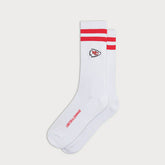 Kansas City Chiefs L&L '90 Classics NFL Crew Socks White - Taass online