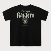 Las Vegas Raiders L&L '89 Classics NFL T-Shirt Charcoal - Taass near me