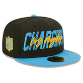 Los Angeles Chargers 2022 NFL Draft On-Stage New Era 59FIFTY Fitted Cap - Taass US