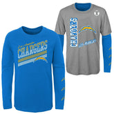 Los Angeles Chargers NFL Football 3-in-1 Combo Shirt Set (YOUTH) - Taass near me