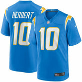 Justin Herbert #10 Los Angeles Chargers Nike Game NFL Jersey Powder Blue - Taass near me
