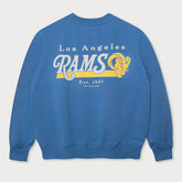 Los Angeles Rams L&L '96 Classics NFL Crew Sweater Blue - Taass for sale