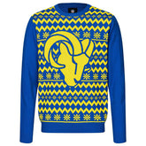 Los Angeles Rams NFL Big Logo Ugly Christmas Sweater - Taass discount