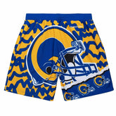 Los Angeles Rams Mitchell & Ness Jumbotron 2.0 NFL Shorts - Taass online