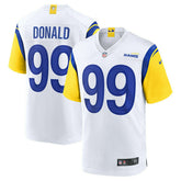 Aaron Donald #99 Los Angeles Rams Nike Game NFL Football Jersey White - Taass sale