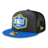 Los Angeles Rams Official 2021 NFL Draft New Era 59FIFTY Fitted Cap - Taass near me