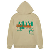 Miami Dolphins L&L '76 Classics NFL Hoodie Beige - Taass discount