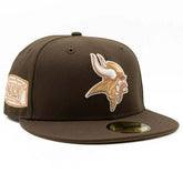 Minnesota Vikings Walnut XLV Anniversary New Era 59FIFTY Fitted NFL Cap - Taass discount