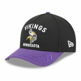 Minnesota Vikings 2025 NFL Draft 9FORTY M-Crown A-Frame Snapback Cap Black - Taass US