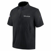 Minnesota Vikings 2024 NFL Sideline Nike Lightweight Coach Jacket Black - Taass for sale