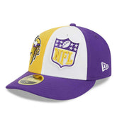 Minnesota Vikings 2023 NFL Sideline New Era Low Profile 59FIFTY Fitted Cap - Taass discount