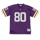 Cris Carter #80 Minnesota Vikings Mitchell & Ness Throwback NFL Jersey Purple - Taass for sale