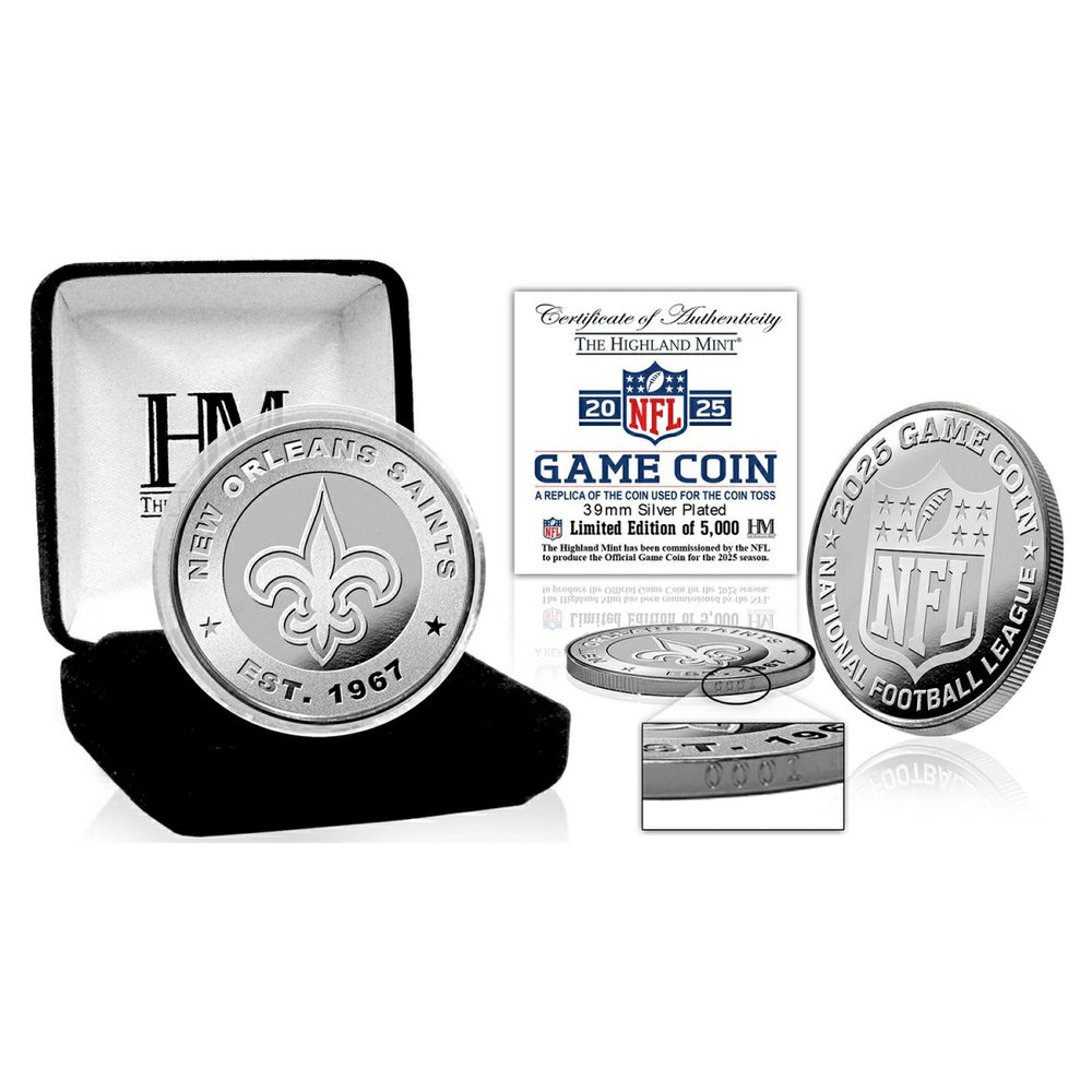 New Orleans Saints 2025 NFL Game Coin - Taass US