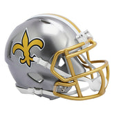 New Orleans Saints Flash Alternate Riddell NFL Speed Mini Helmet - Taass near me