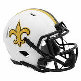 New Orleans Saints Lunar Eclipse NFL Speed Mini Helmet - Taass near me