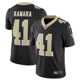 Alvin Kamara #41 New Orleans Saints Nike Vapor Limited NFL Jersey Black - Taass near me