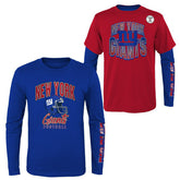 New York Giants Game Day 3-in-1 Combo NFL Shirt (YOUTH) - Taass for sale