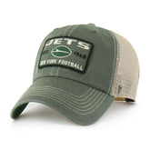 New York Jets Vintage Wabash '47 Clean Up Trucker NFL Cap Green - Taass discount