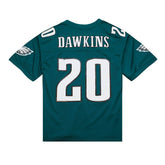 Brian Dawkins #20 Philadelphia Eagles Mitchell & Ness Throwback NFL Jersey Green - Taass near me