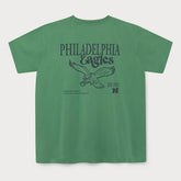 Philadelphia Eagles L&L '89 Classics NFL T-Shirt Green - Taass US