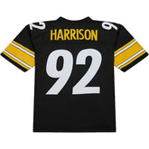 James Harrison #92 Pittsburgh Steelers 2005 Legacy NFL Jersey Black - Taass US
