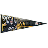 T.J. Watt Pittsburgh Steelers Player Premium WinCraft NFL Pennant - Taass sale