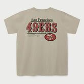 San Francisco 49ers L&L '89 Classics NFL T-Shirt Brown - Taass discount