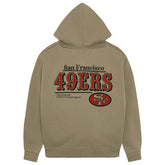 San Francisco 49ers L&L '76 Classics NFL Hoodie Brown - Taass for sale